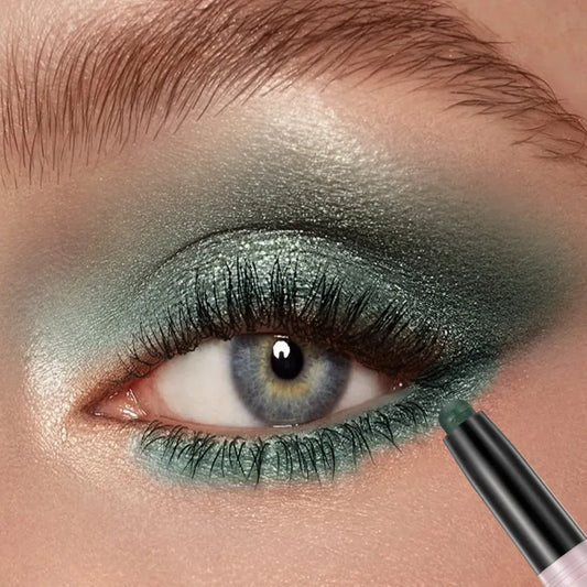 12 Colors Pearlescent Eyeshadow Eyeliner Pencil